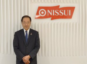 Shingo Hamada, President and CEO of Nippon Suisan Kaisha